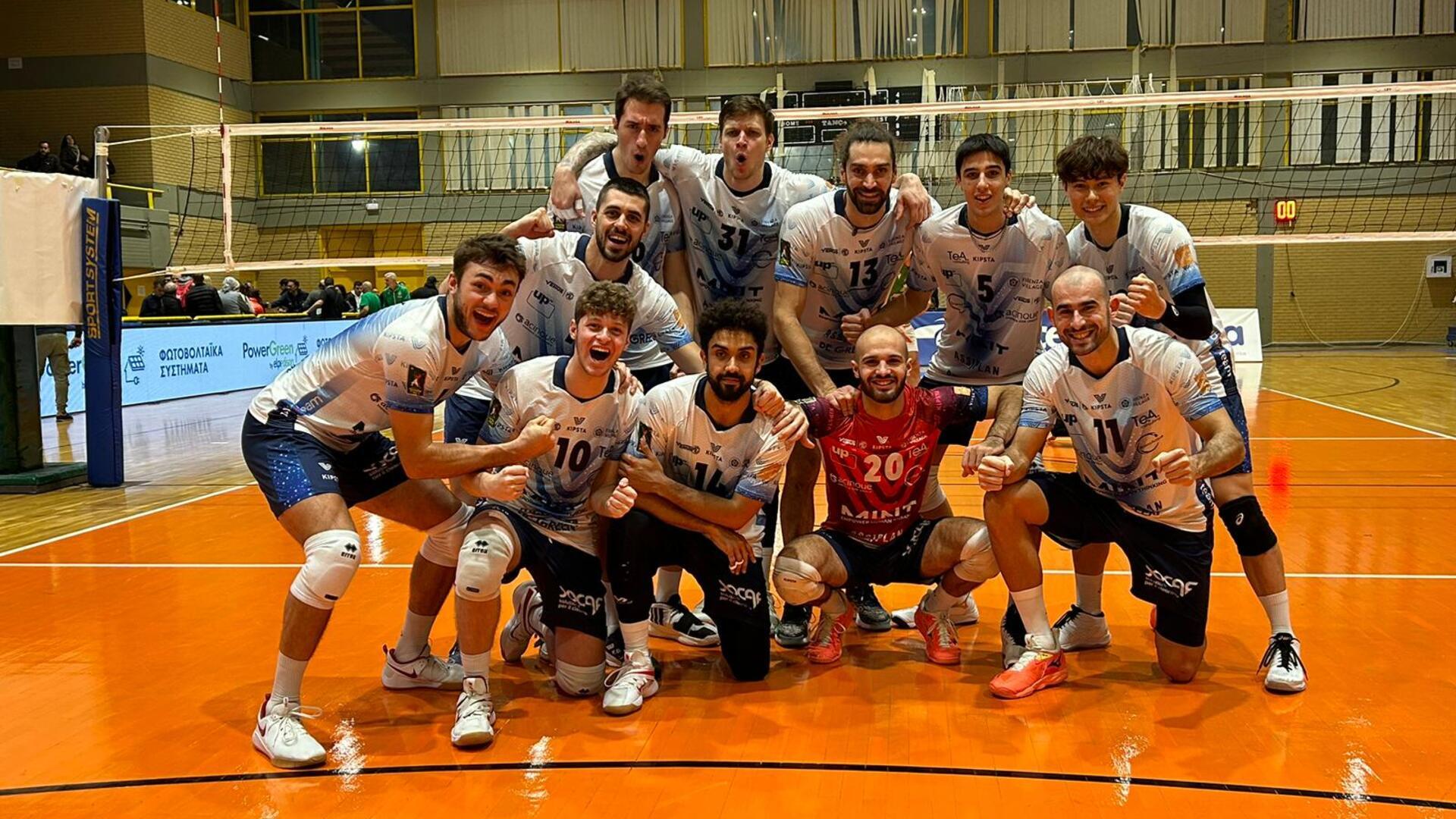 Challenge Cup 2024 la MINT Vero Volley Monza vince ad Atene al tie